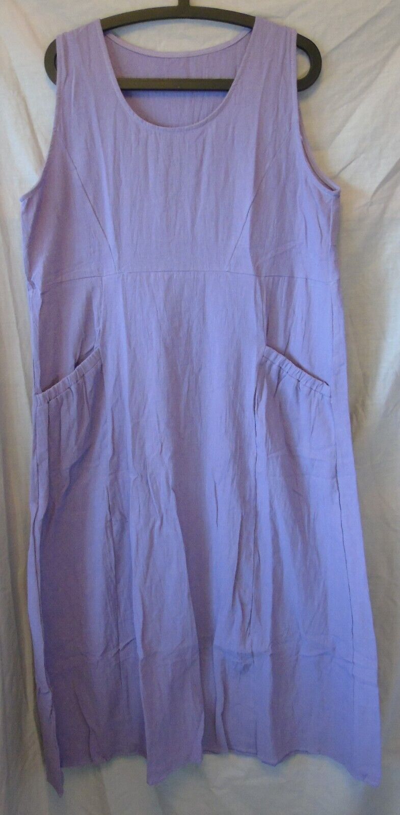 Purple Lilac Pocket Front Maxi Dress Size 18 1XL Shein