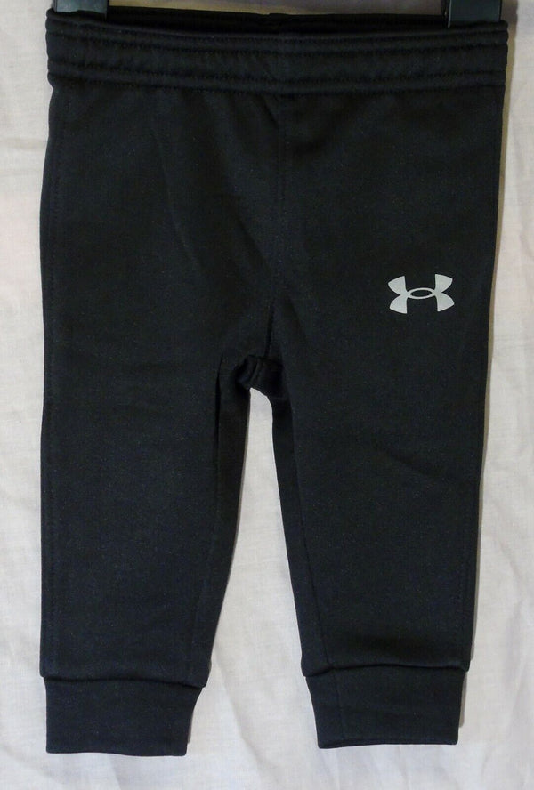 Black Sheen Joggers Trousers Age 3-6 Months Under Armour