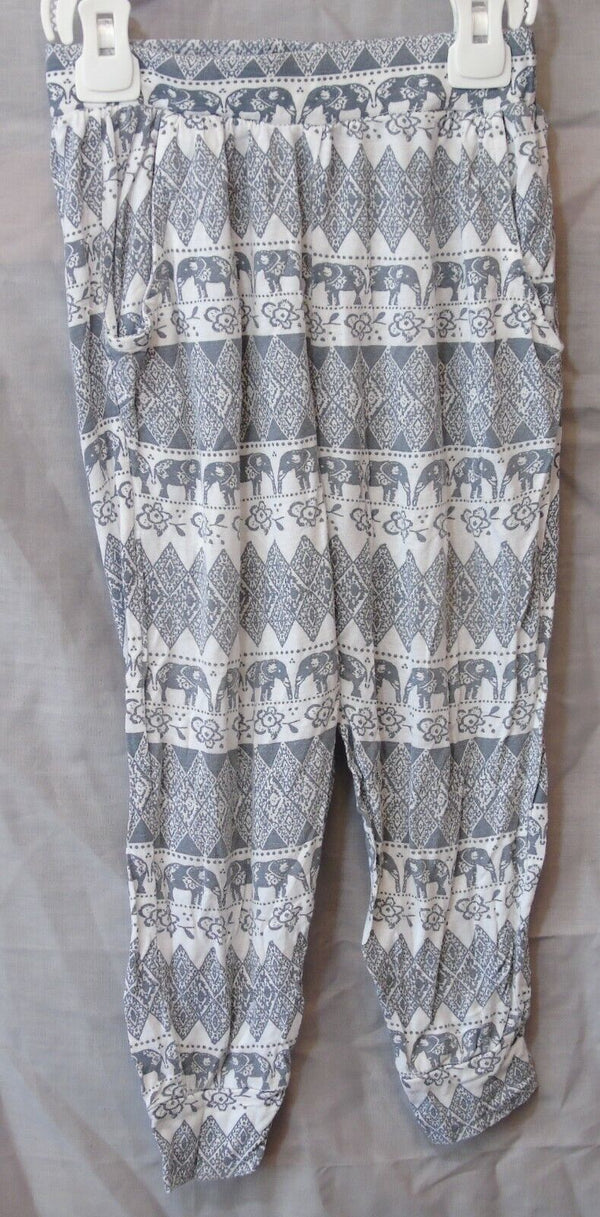 Grey Soft Viscose Harem Trousers Age 3-4 Years Primark