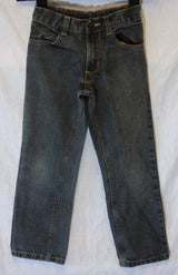 Black Grey Denim Classic Fit Jeans Age 7 Years M&S