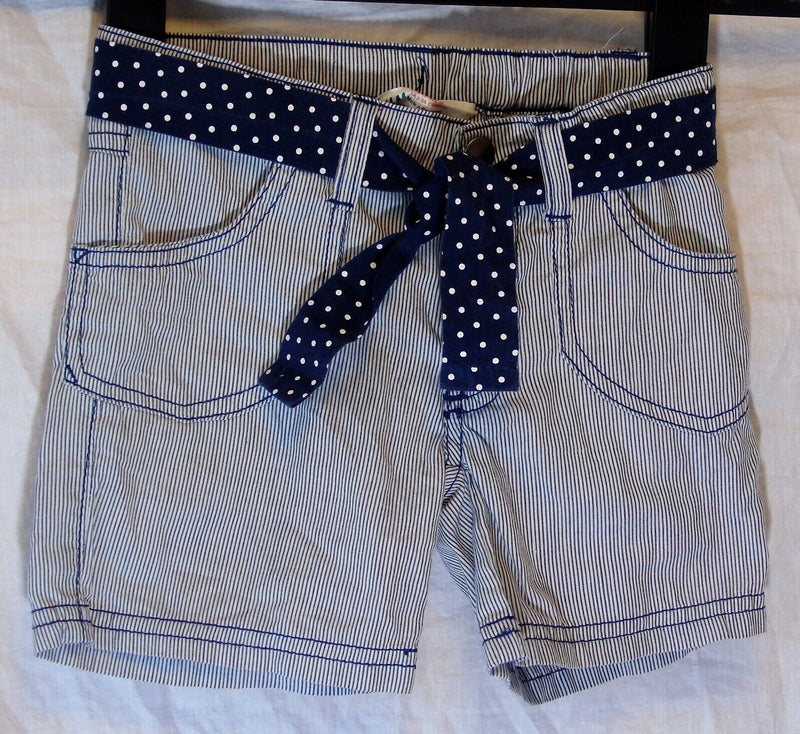 Blue Pinstripe Shorts Age 2-3 Years H&M