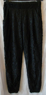 Black Harem Trousers Age 14-15 Years Mela London UK8