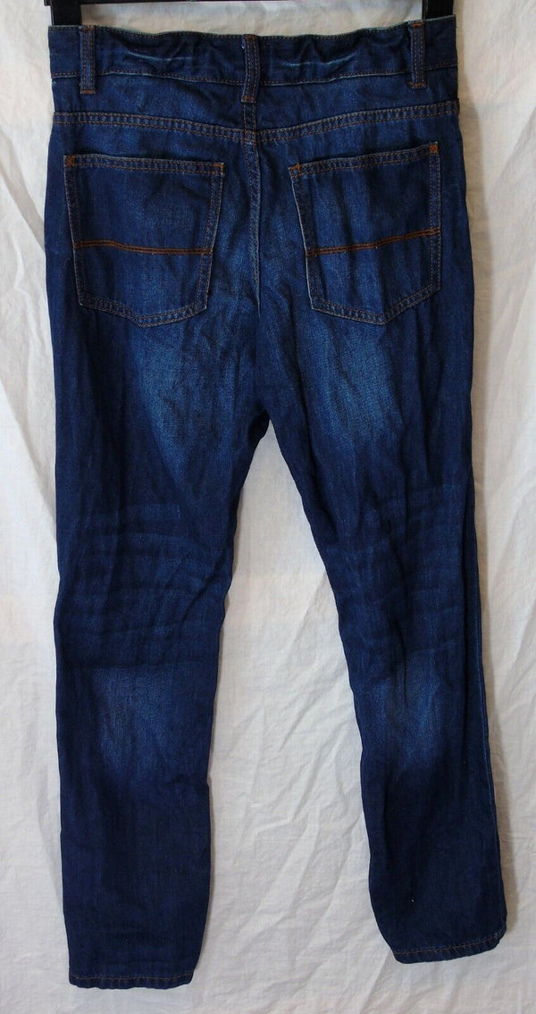 Blue Whiskered Denim Skinny Jeans Age 13 Years Next