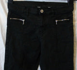 Black Panelled Denim Stretch Jeans Age 9-10 Years H&M