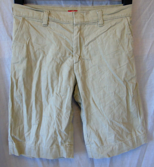 Stone Beige Chino Denim Summer Shorts Age 14 Years Dickies