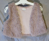 Pink Faux Fur Bolero Gilet Cardigan Age 18-24 Months Next