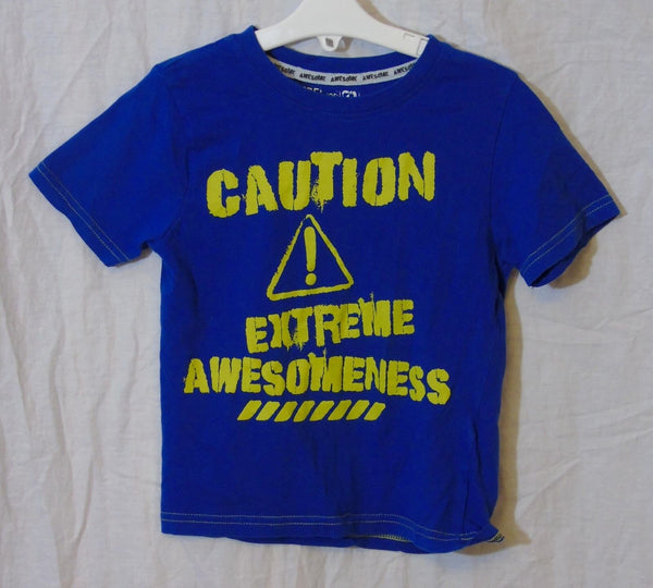 Blue Slogan Short Sleeve T-Shirt Age 4-5 Years Primark