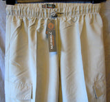 Beige Cropped Capri Trousers Size 12 Nutshell Age 15-16 Years