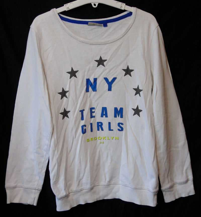 White Sparkly Long Sleeve Top Age 12 Years Next