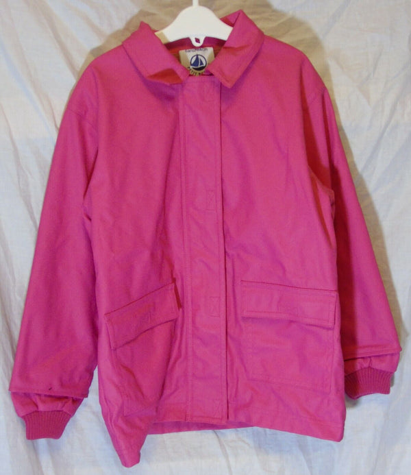 Pink Waterproof Rain Coat Age 6 Years Petit Bateau