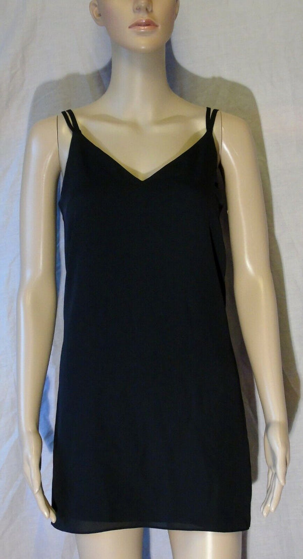 Black Strappy Floaty Dress Age 12-13 Years Topshop