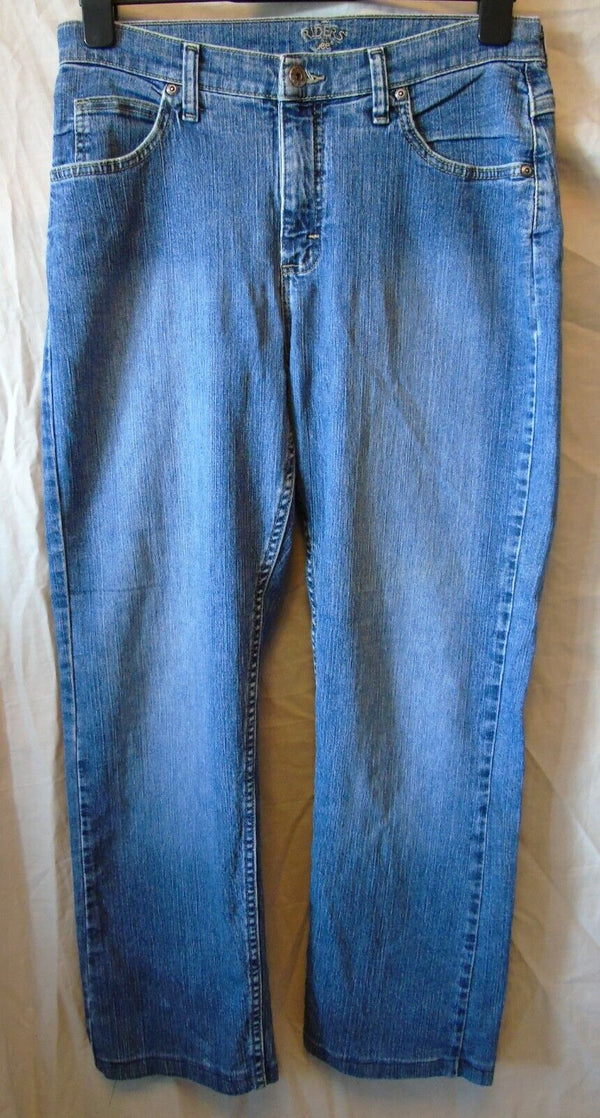 Blue Mid Rise Jeans Size 14 Lee Riders 32"W 28"L