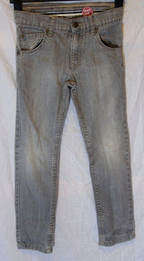 Light Grey Denim Regular Fit Jeans Age 9 Years