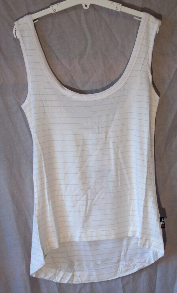 White Stripe Sleeveless T-Shirt Vest Top Age 14-15 Years Girls Mafia