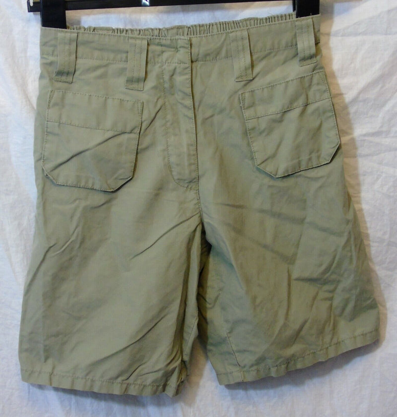 Sage Green Adjustable Leg Cotton Shorts Age 10 Years Matalan