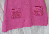 Pink Sparkly Jumper Dress Age 3-4 Years Chelsea's Corner