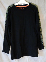 Black Long Sleeve Top Age 8 Years Matalan