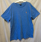 Blue Logo Front T-Shirt Tee Age 15-16 Years Ralph Lauren