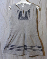 Light Grey Aztec Sleeveless Dress Age 3-4 Years H&M