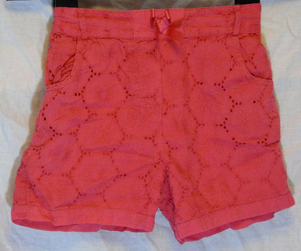 Pink Floral Shorts Age 4-5 Years John Rocha