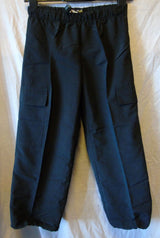 Black Cropped Capri Trousers Size 8 Nutshell Age 13-14 Years