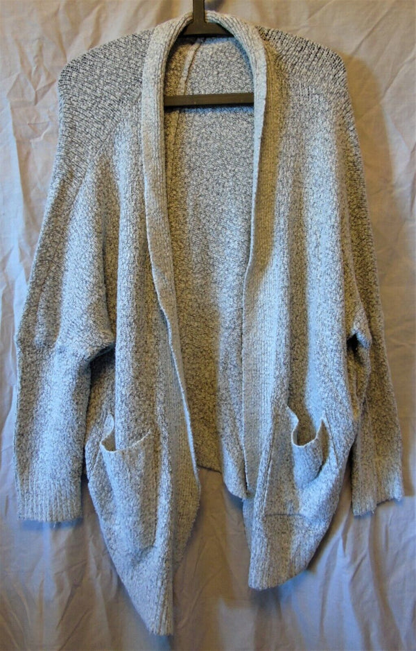 Grey Open Cardigan Size 12-14 M Primark