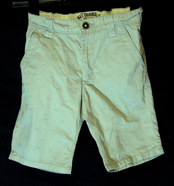 Grey Chino Cotton Board Shorts Age 7 Years Next