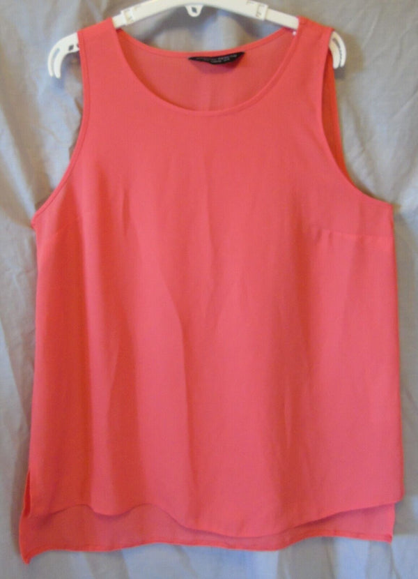 Pink Floaty Blouse Top Size 10 Dorothy Perkins