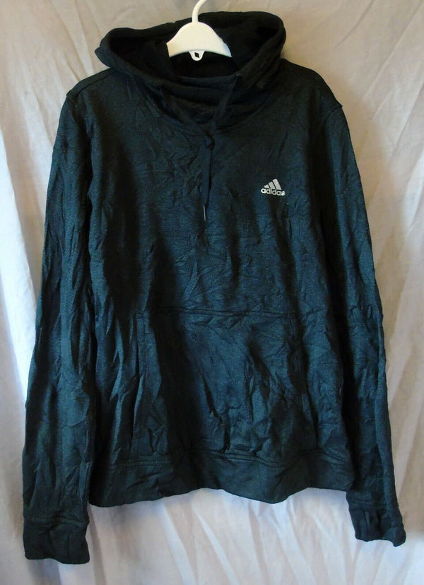 Black Hooded Sweater Jumper Age 12-13 Years Adidas Climawarm S