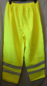 Hi-Vis Rainwear Work Trousers Size 4XL 33"L Lynsgoe Arc