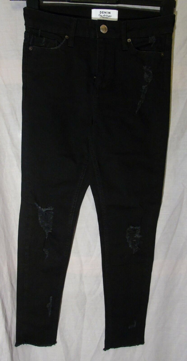 Black Ripped Jeans Age 13-14 Years Miss Selfridge UK8