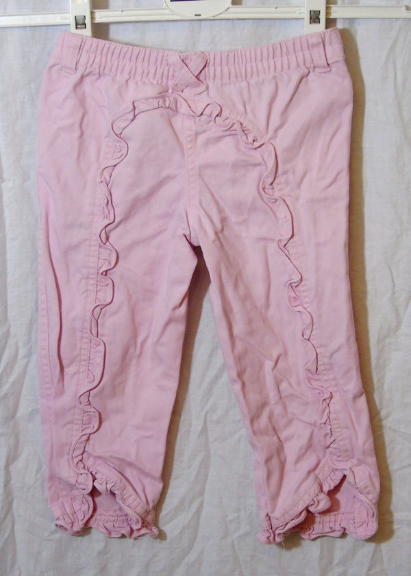 Pink Denim Cropped Jeans Age 3-4 Years Ladybird