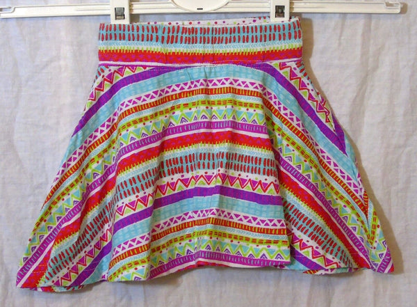 Pink Aztec Stripe Skirt Age 2-3 Years Primark