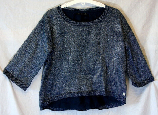 Blue Sparkly Jumper Age 10-11 Years Mexx