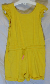 Yellow Cap Sleeve Playsuit Age 2-3 Years M&S