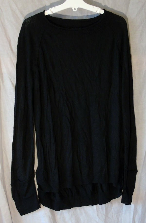 Black Stretchy Jumper Age 14-15 Years Topshop UK10