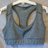 Grey Fleck Stretchy Excercise Gym Top Age 13-14 Years S Lefties