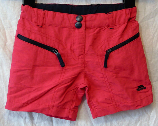 Red Active Summer Shorts Age 3-4 Years Trespass