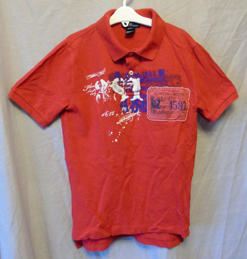 Red Polo Shirt Age 10 Years Ralph Lauren