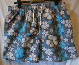 Grey Hawaiian Swim Shorts Size XL Primark