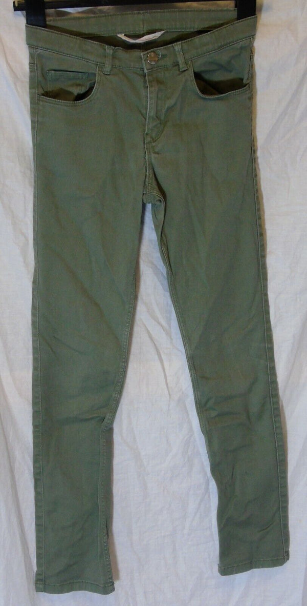 Green Grey Skinny Leg Jeans Age 11-12 Years H&M