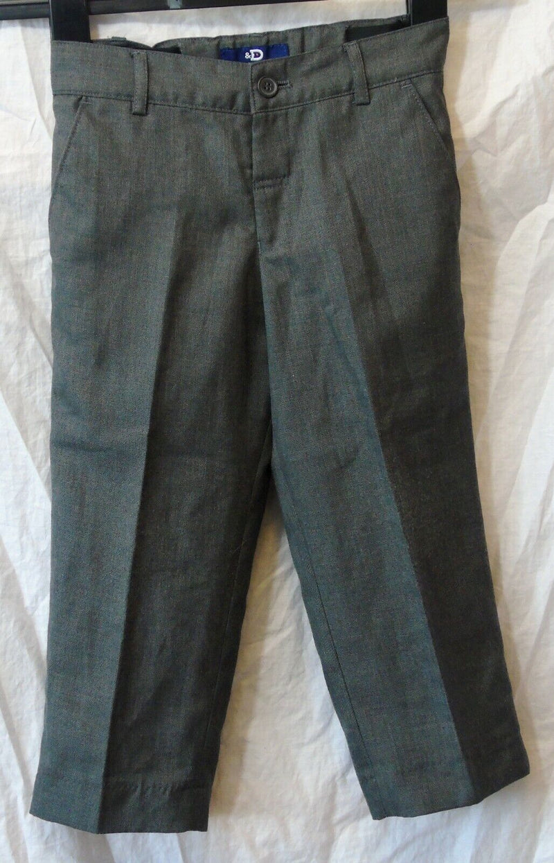 Grey Smart Formal Suit Trousers Age 3 Years Duck & Dodge BHS