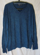 Blue V-Neck Jumper Size XL Nautica