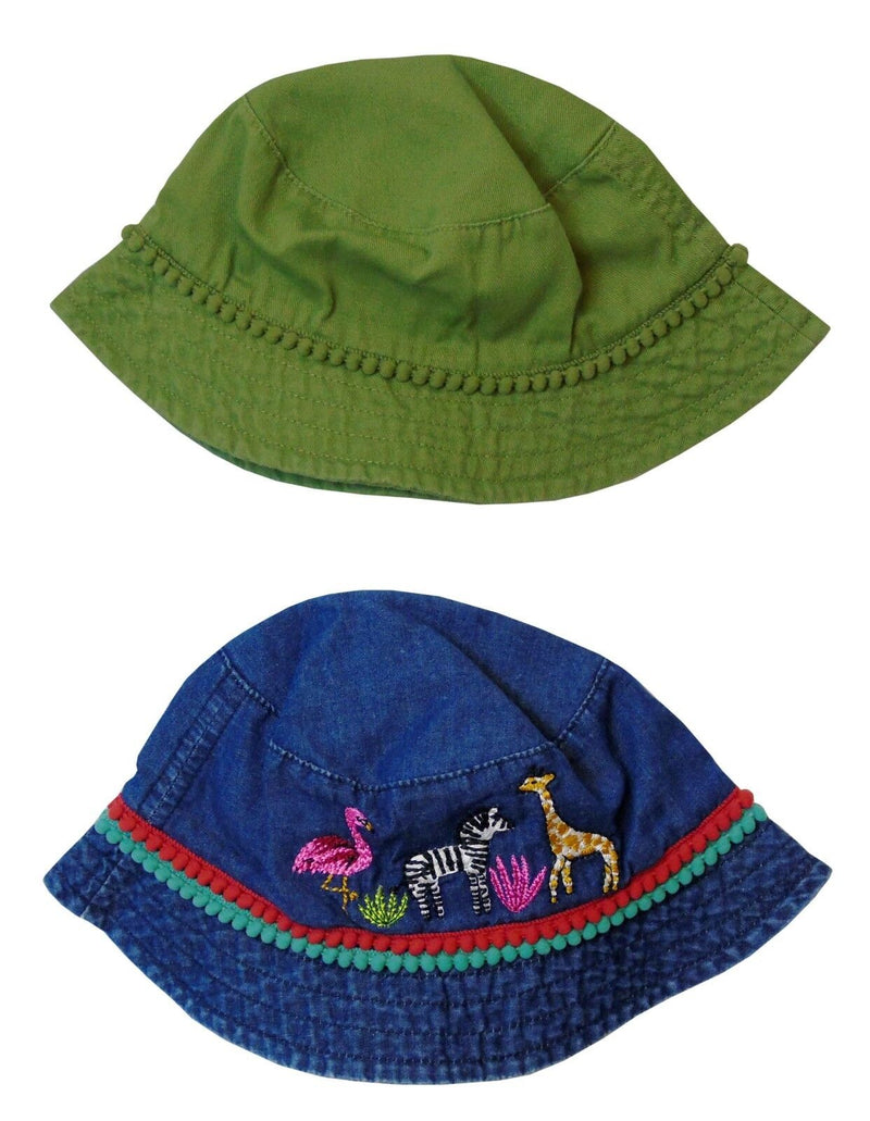 2-Pack Denim Sunhat Hat Age 3-9 Months Next