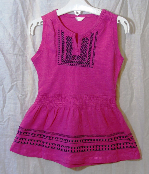 Pink Aztec Dress Age 2-3 Years H&M