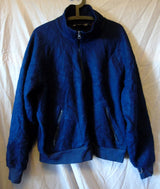 Blue Fleece Jacket Coat Size XL 46" Chest Columbia