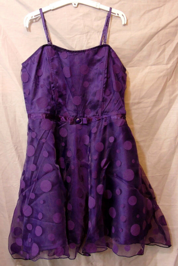 Purple Chiffon Prom Party Dress Age 14-15 Years Milla