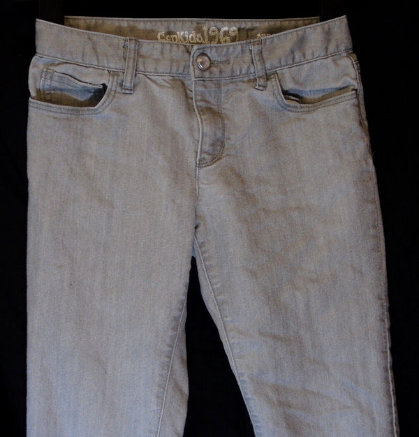 Grey Shimmer Denim Super Skinny Fit Jeans Age 12 Years Gap