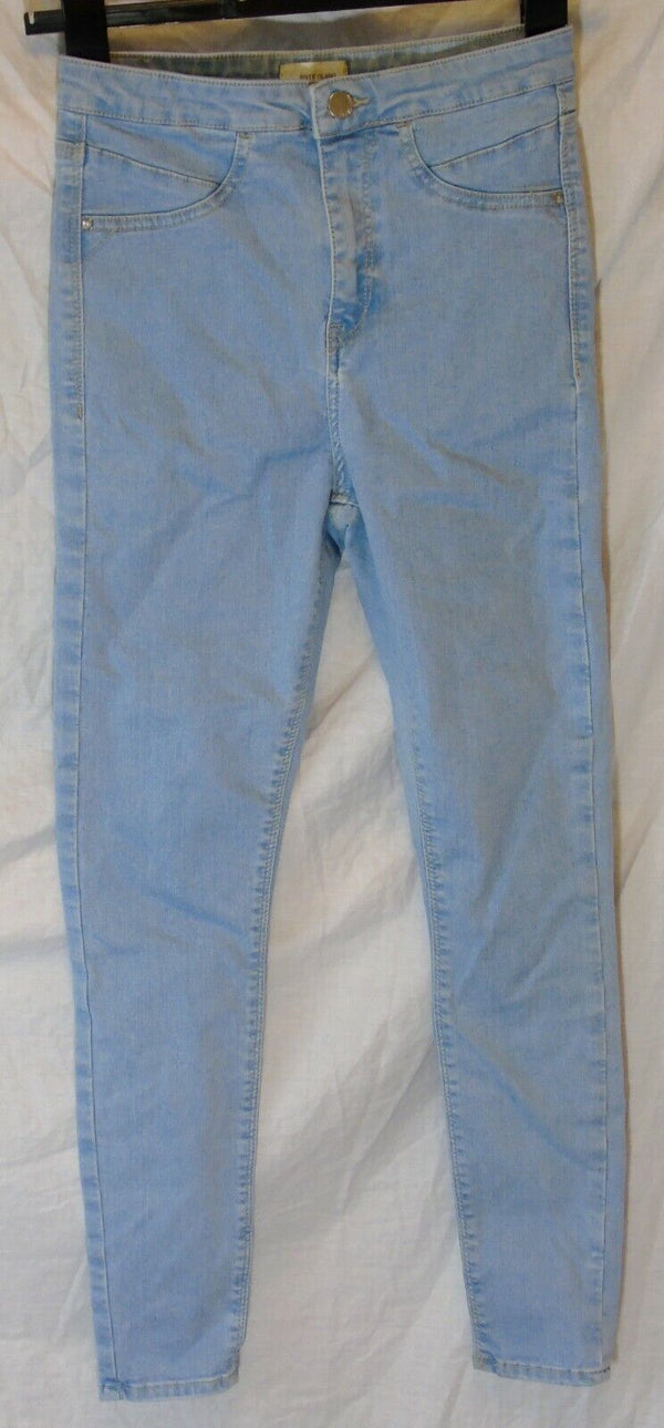 Stonewashed Blue Denim Straight Leg Jeans Age 10 Years River Island