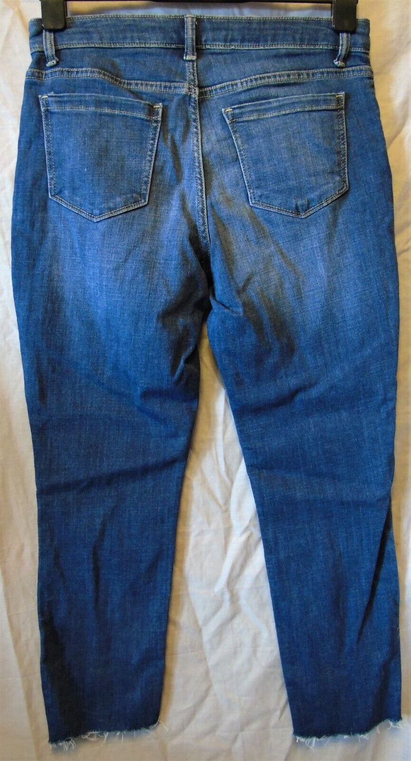 Blue Straight Leg Jeans Size 8 Lee Riders 30"W 23"L